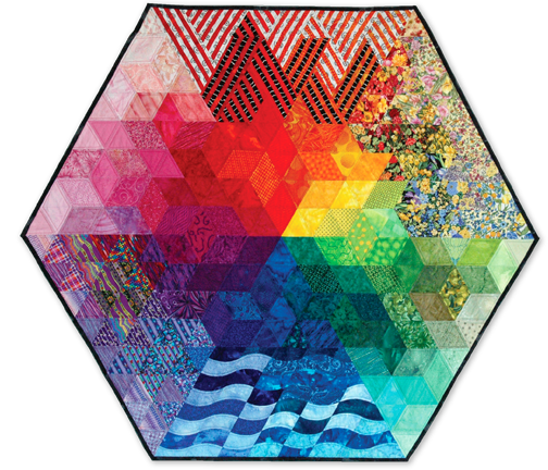 The Color Wheel Quilt Quilt