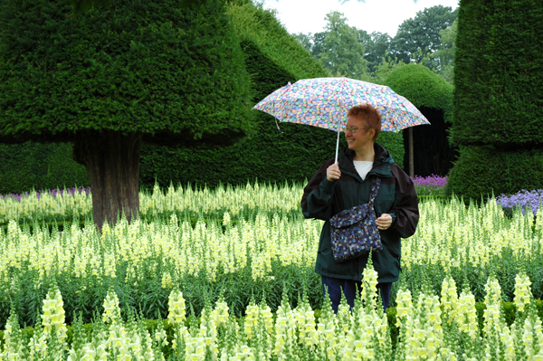 Pamela at Levens Hall