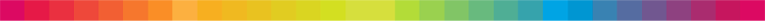 Rainbow color bar